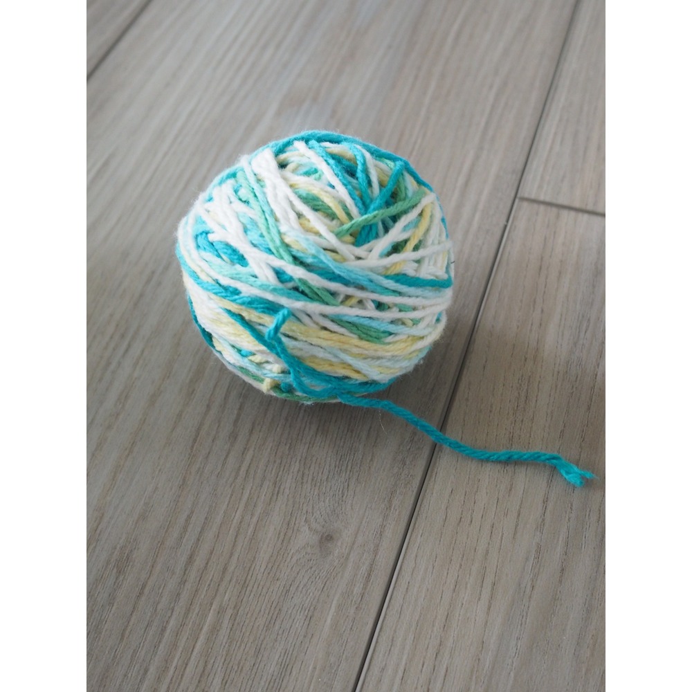Lily Sugar n Cream Multicolor Cotton Yarn Partial Rolls Craft Scrap Lot Good - Picture 13 of 16